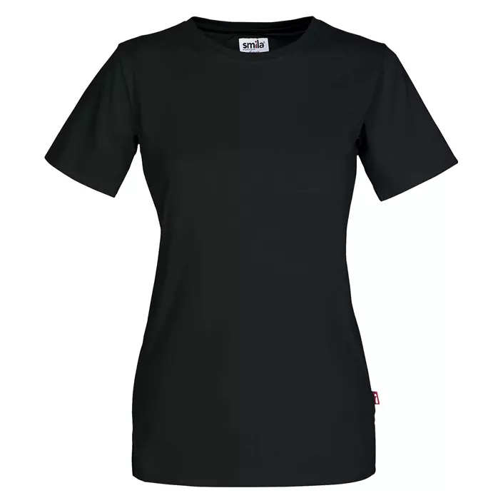 Smila Workwear Helmi dame T-skjorte, Svart, large image number 0