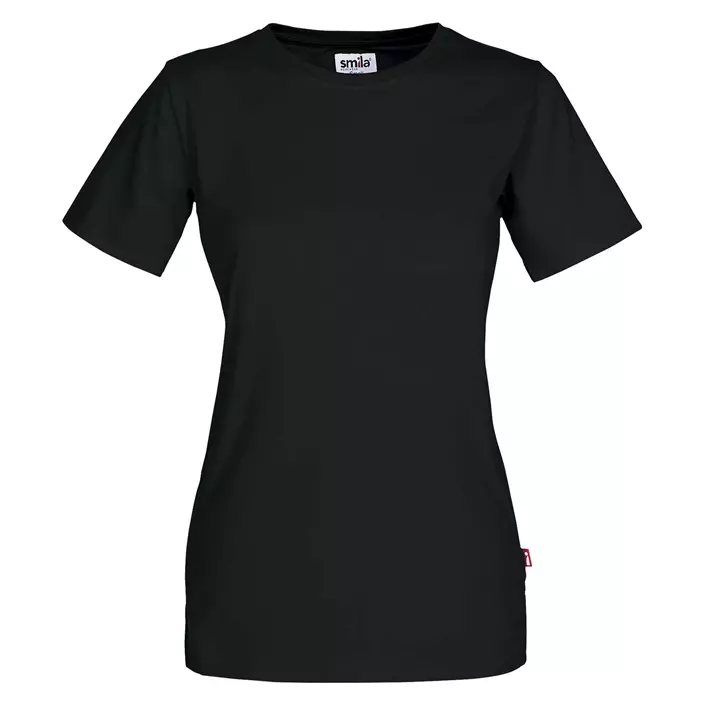 Smila Workwear Helmi dame T-shirt, Sort, large image number 0