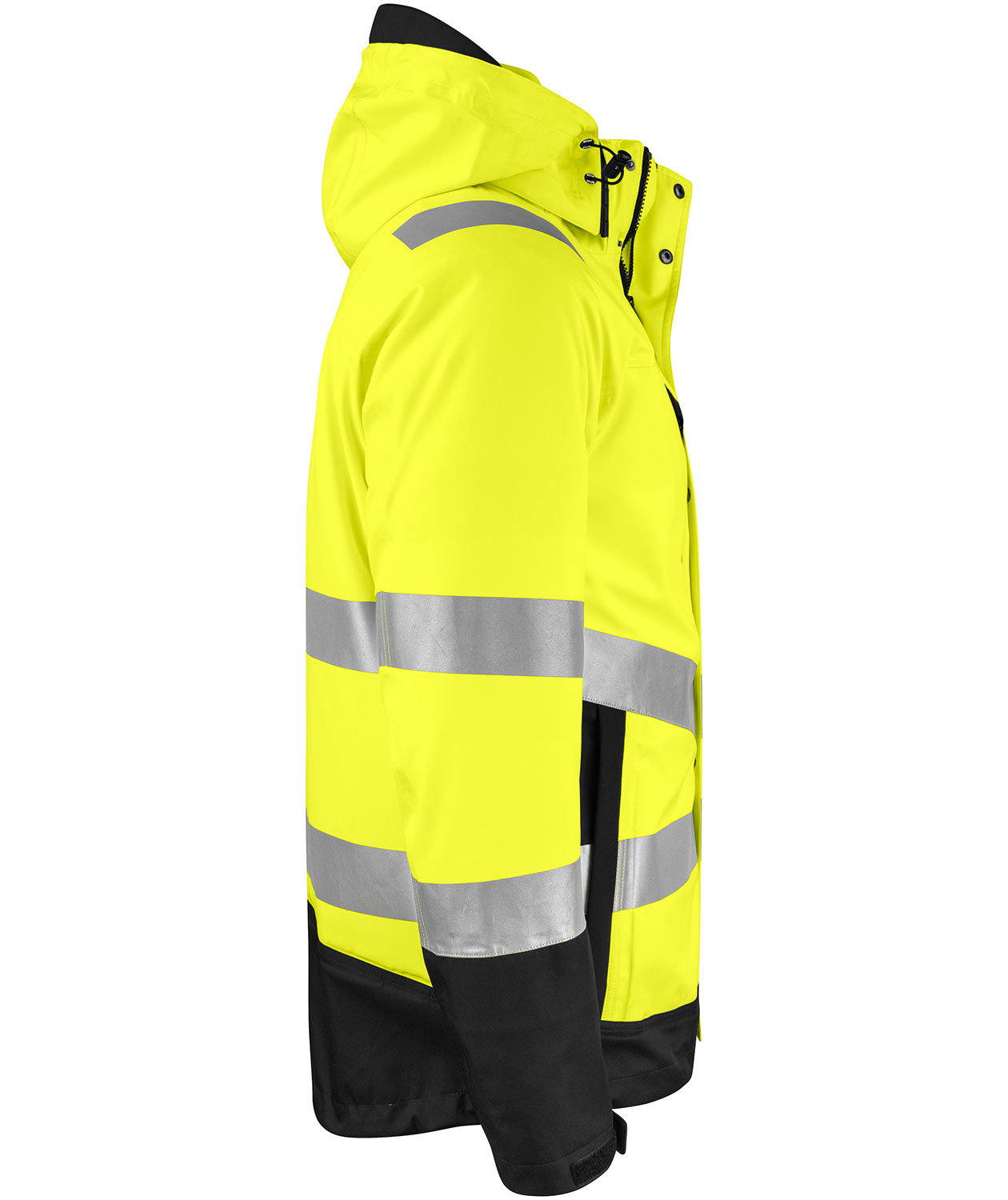 ProJob 3-i-1 arbejdsjakke, Hi-vis Gul/Sort, large image number 3