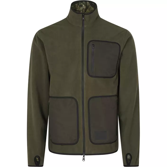 Seeland Rogue vändbar fleecejacka, Light pine/Invis green, large image number 0