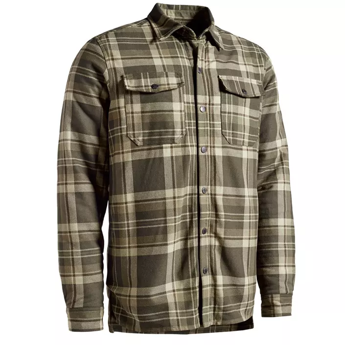 Northern Hunting Gorm flannel lumberjack shirt, Green, large image number 0