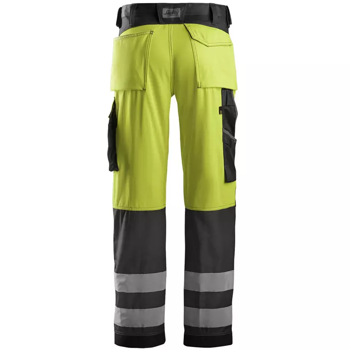 Snickers work trousers, Yellow/Grey Melange, large image number 1