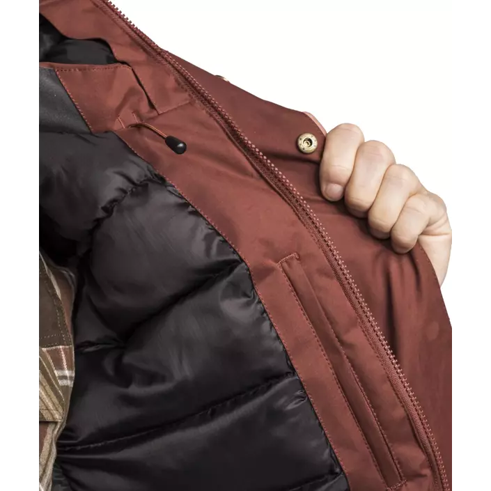 Pinewood Värnamo padded jakke, Dark Copper, large image number 2