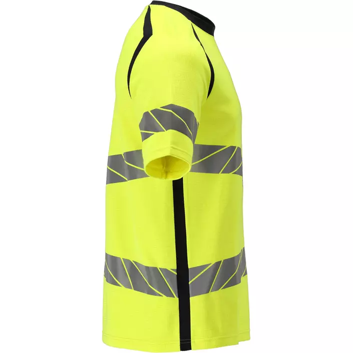 Mascot Accelerate Multisafe T-shirt, Hi-Vis Gul/Mørk Marine, large image number 2
