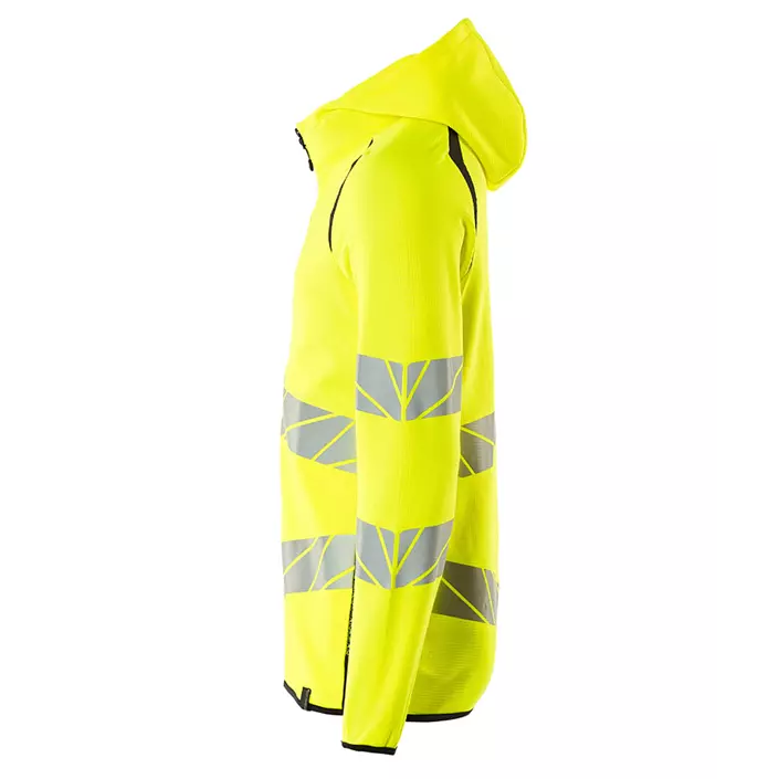 Mascot Accelerate Safe hoodie, Hi-Vis Yellow/Dark Marine, large image number 3