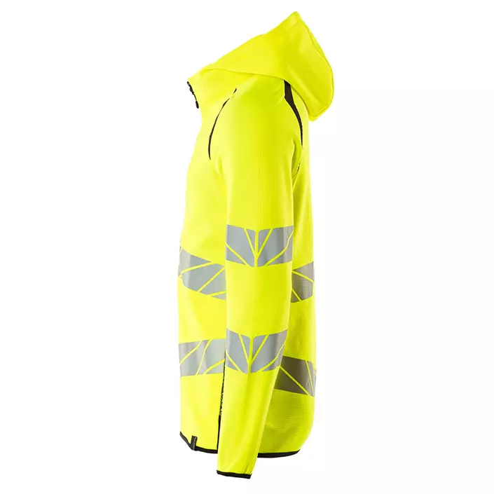 Mascot Accelerate Safe hoodie, Hi-Vis Yellow/Dark Marine, large image number 3