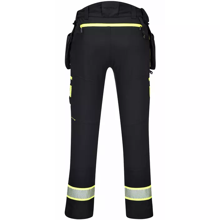 Portwest DX4 craftsmen's trousers full stretch, Black, large image number 1