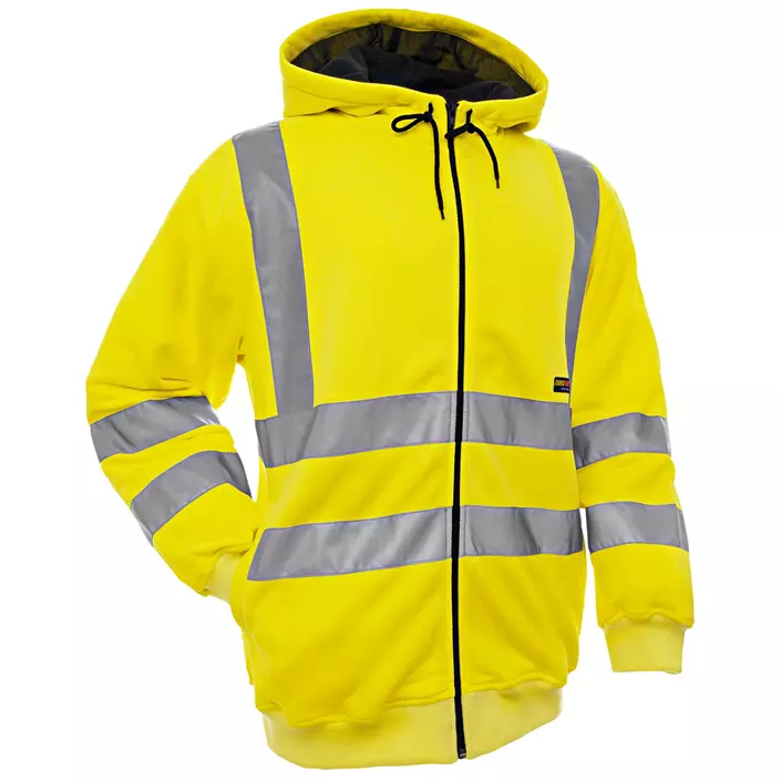Blåkläder hoodie, Hi-Vis Yellow, large image number 0