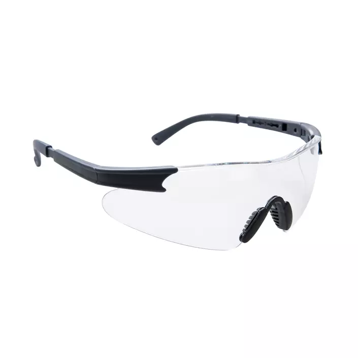 Portwest PW17 Curvo safety glasses, Clear, Clear, large image number 0