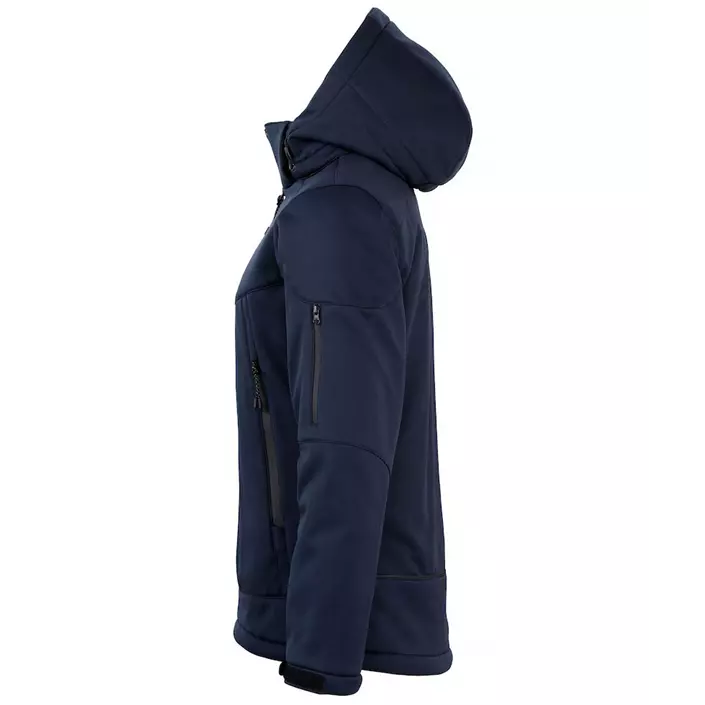 Clique Grayland women's softshell jacket, Dark navy, large image number 3