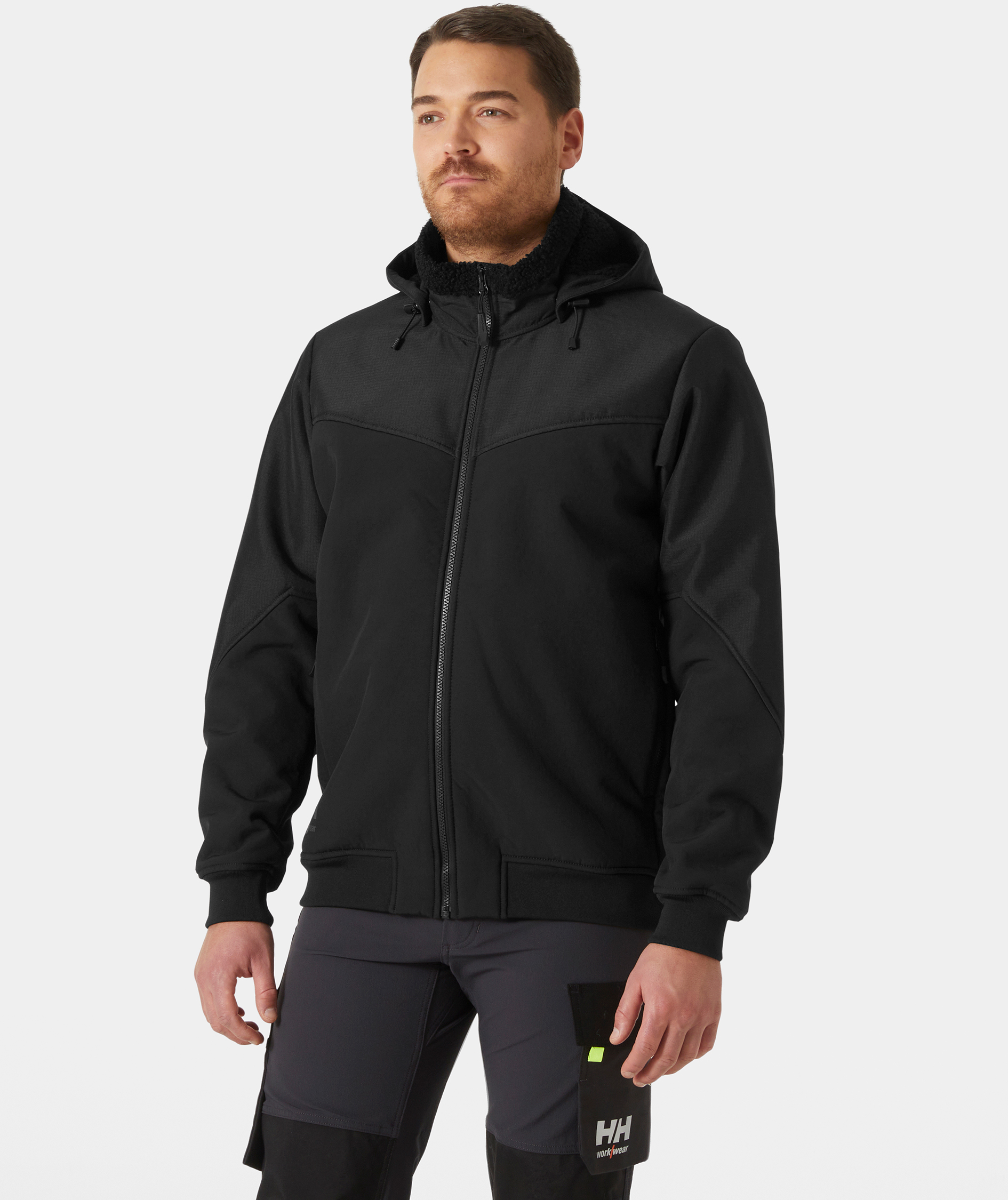 Helly Hansen Oxford softshell vinterjakke, Black