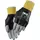 Thor 7328 Flex Dry 1/1 arbetshandskar, Svart/Grå/Gul, Svart/Grå/Gul, swatch