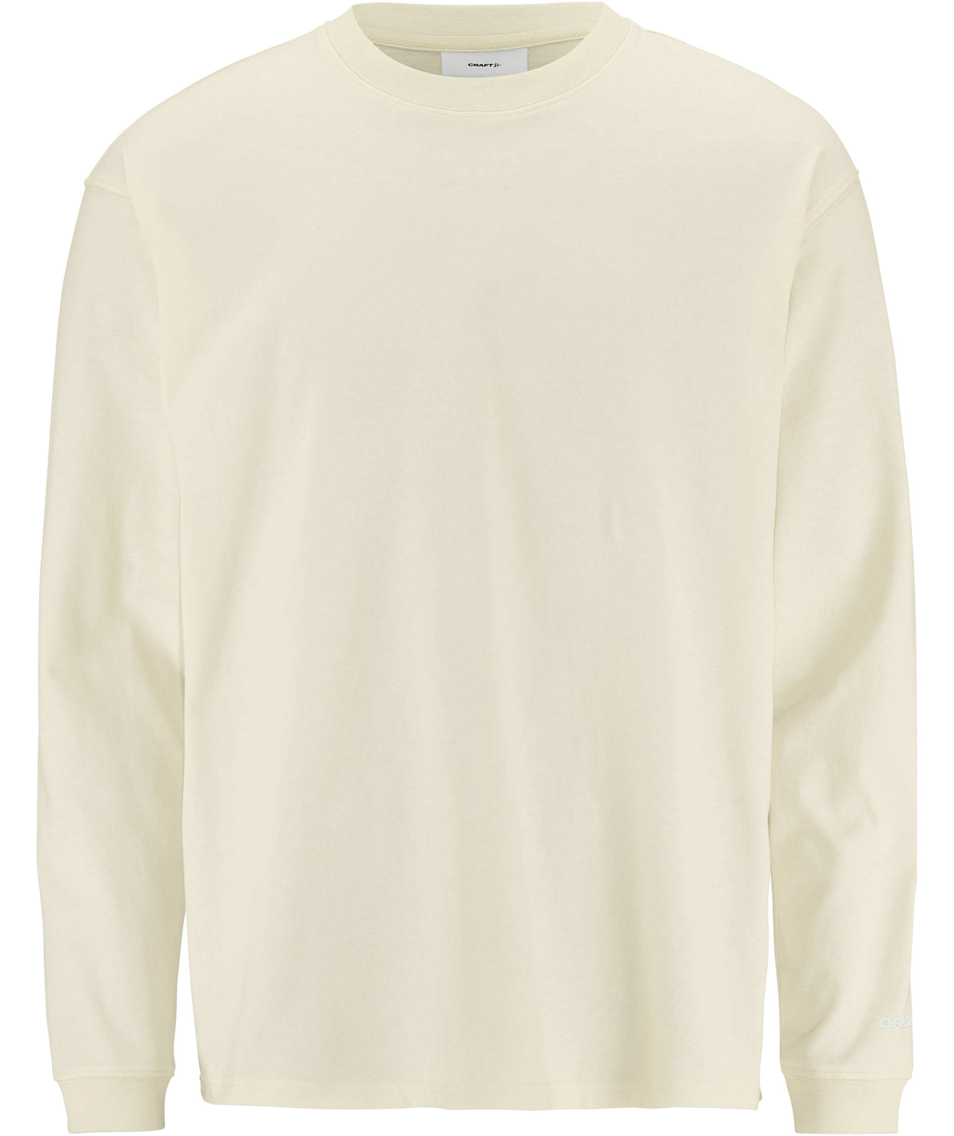 Craft Frequent Heavy lang&aelig;rmet T-shirt, Tofu, large image number 0