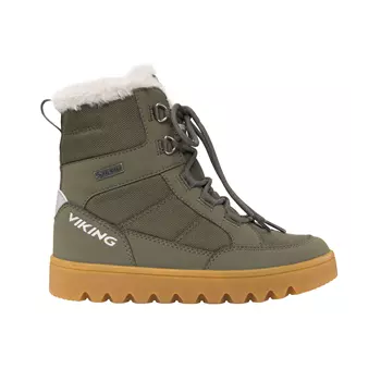 Viking Fleek GTX winter boots for kids, Pine/Olive
