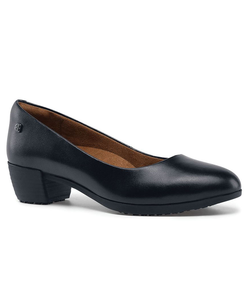 Shoes For Crews Willa II dame arbejdssko OB, Sort, large image number 3