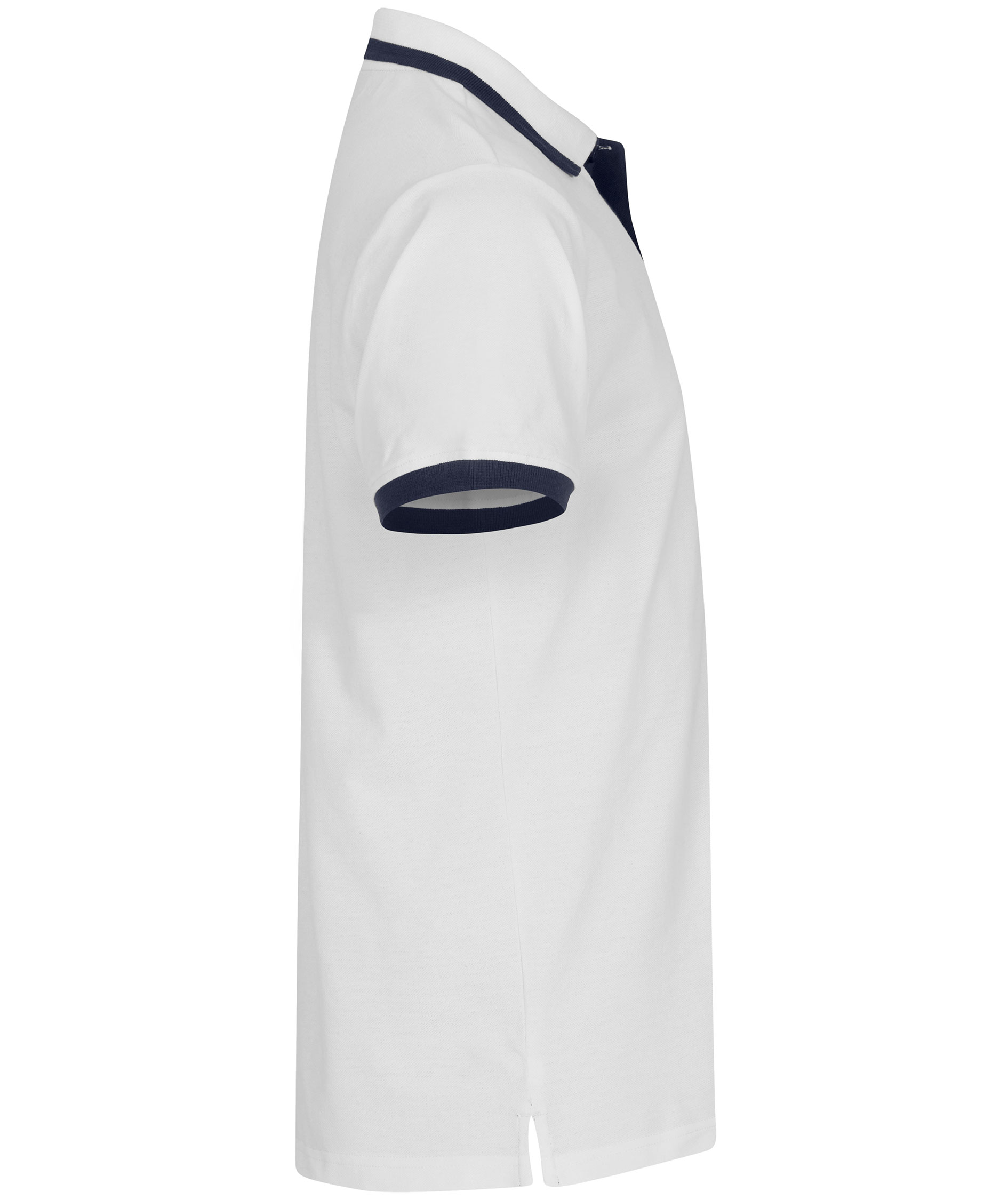 Clique Austin polo shirt, White, large image number 2