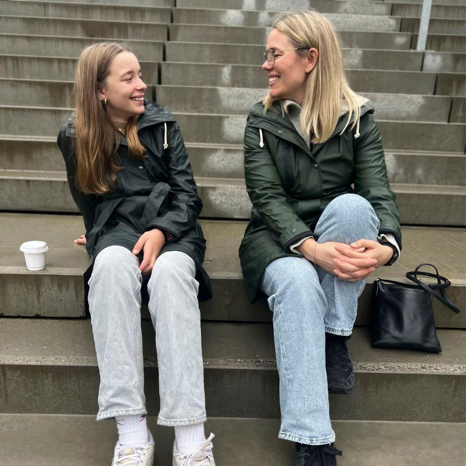 ELKA Recycled PU dame regnfrakke, M&oslash;rk salamander, large image number 7