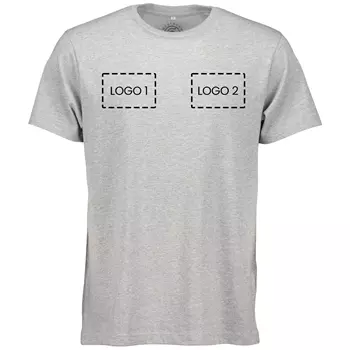 Westborn T-shirt med logotryk, 10 stk.