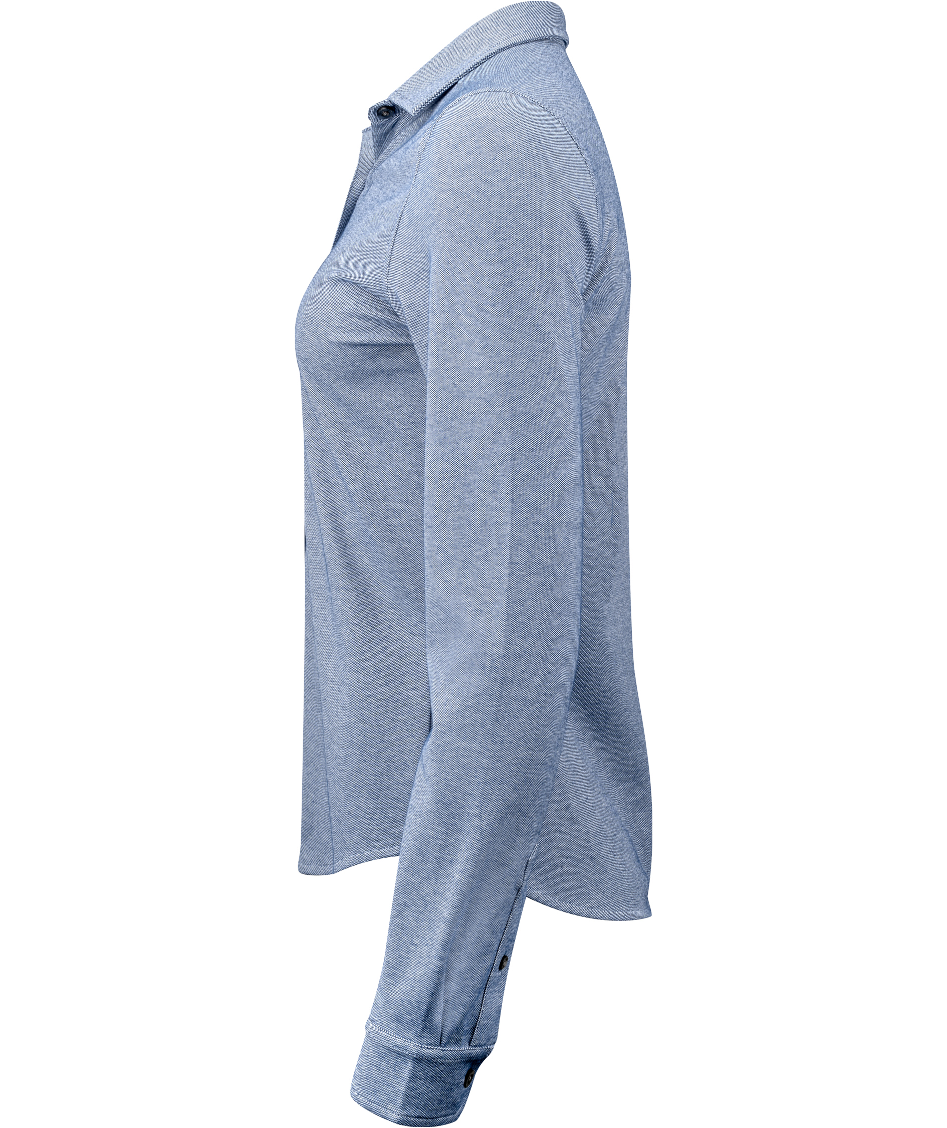 Cutter & Buck Advantage Slim fit dameskjorte, Indigo Melange, large image number 3