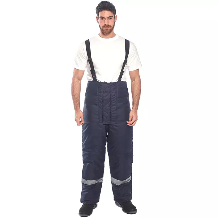 Portwest Coldstore winter trousers, Marine Blue, large image number 2