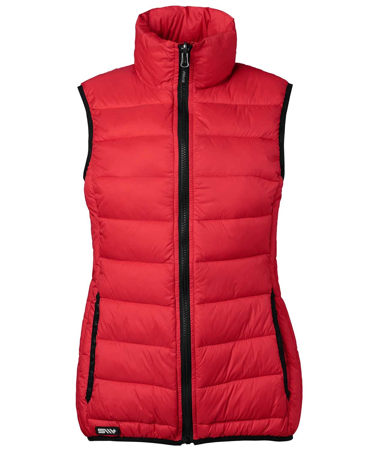 South West Alma quilted ﻿women's vest, Red