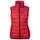 South West Alma quilted ﻿women's vest, Red, Red, swatch