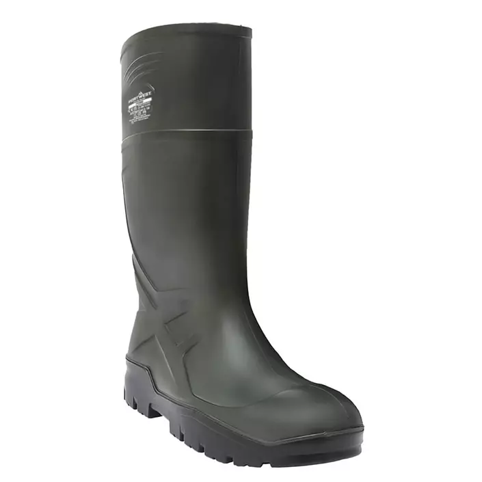 Portwest PU safety rubber boots S5, Green, large image number 0
