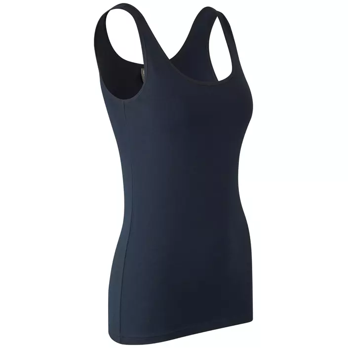 ID Stretch women's singlet, Navy, large image number 3