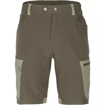 Pinewood Finnveden Trail Hybrid shorts, Earth Brown/Light Khaki