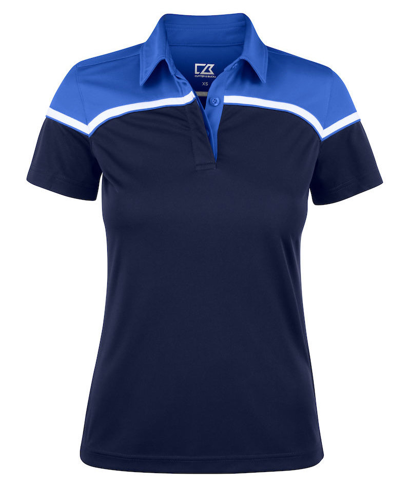 Cutter & Buck Seabeck dame polo T-shirt, M&oslash;rk Navy/Royal, M&oslash;rk Navy/Royal, swatch
