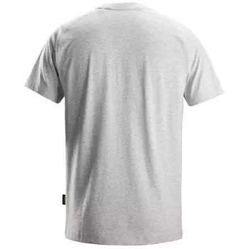 Snickers logo T-Shirt 2590, Grau Meliert