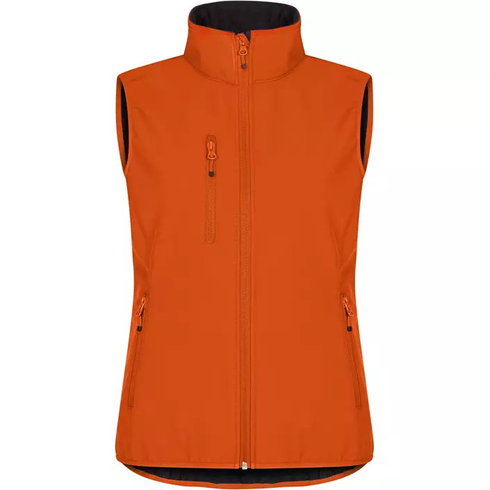 Clique Classic women's softshell vest, Blood orange, large image number 0