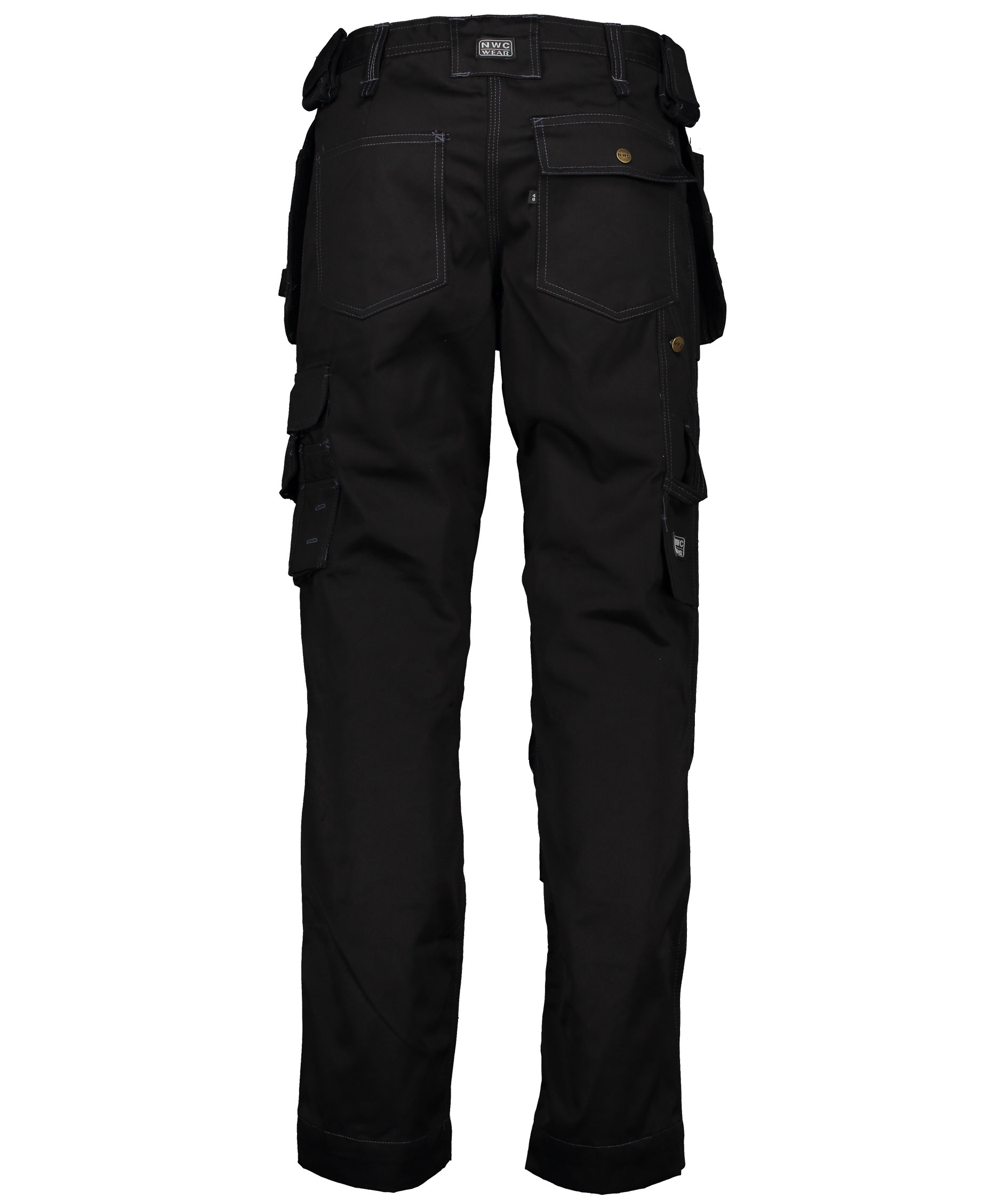 NWC Fosen craftsman trousers, Black