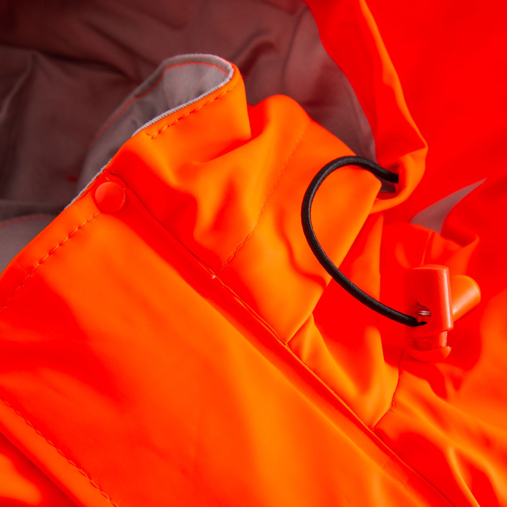 Lyngs&oslash;e Multinorm PU winter jacket, Hi-vis Orange, large image number 1
