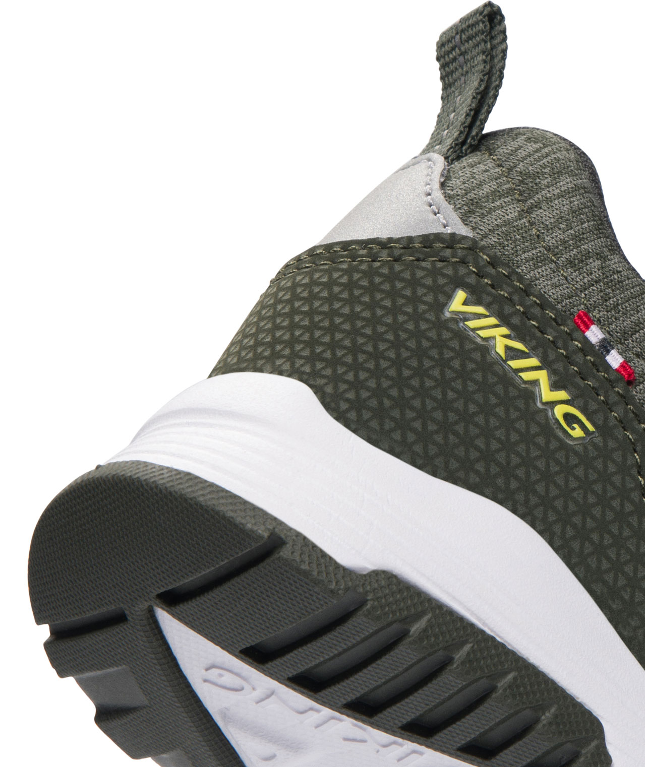 Viking Arendal GTX sneakers f&uuml;r Kinder, Olive/Lime, large image number 4