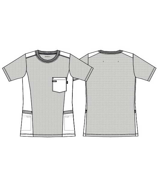 Kentaur women's pique T-shirt, Dark Blue, large image number 3