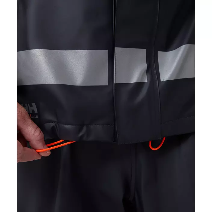 Helly Hansen Alna 2.0 rain jacket, Hi-vis Orange/Ebony, large image number 5