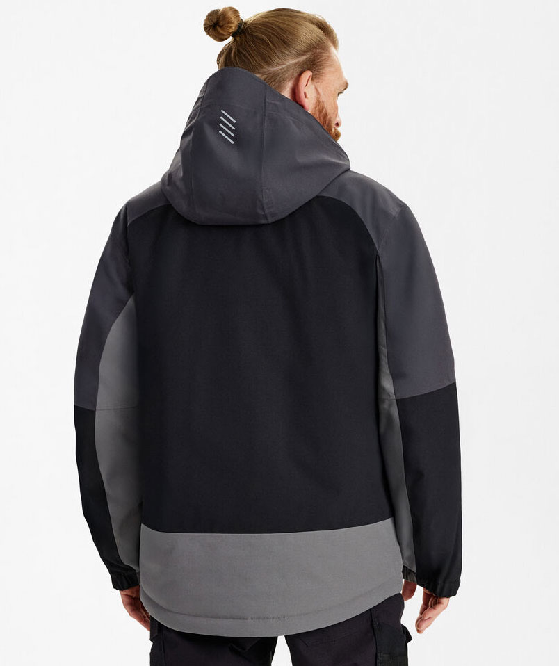 Engel Entire winter jacket, Black/Anthracite Grey, large image number 3