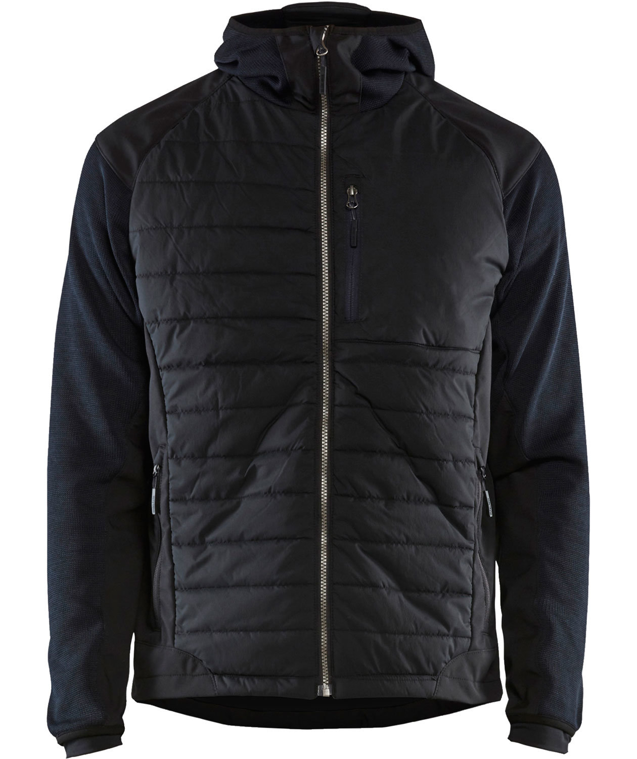 Bl&aring;kl&auml;der hybridjacka, Dark Marin/Svart, large image number 0