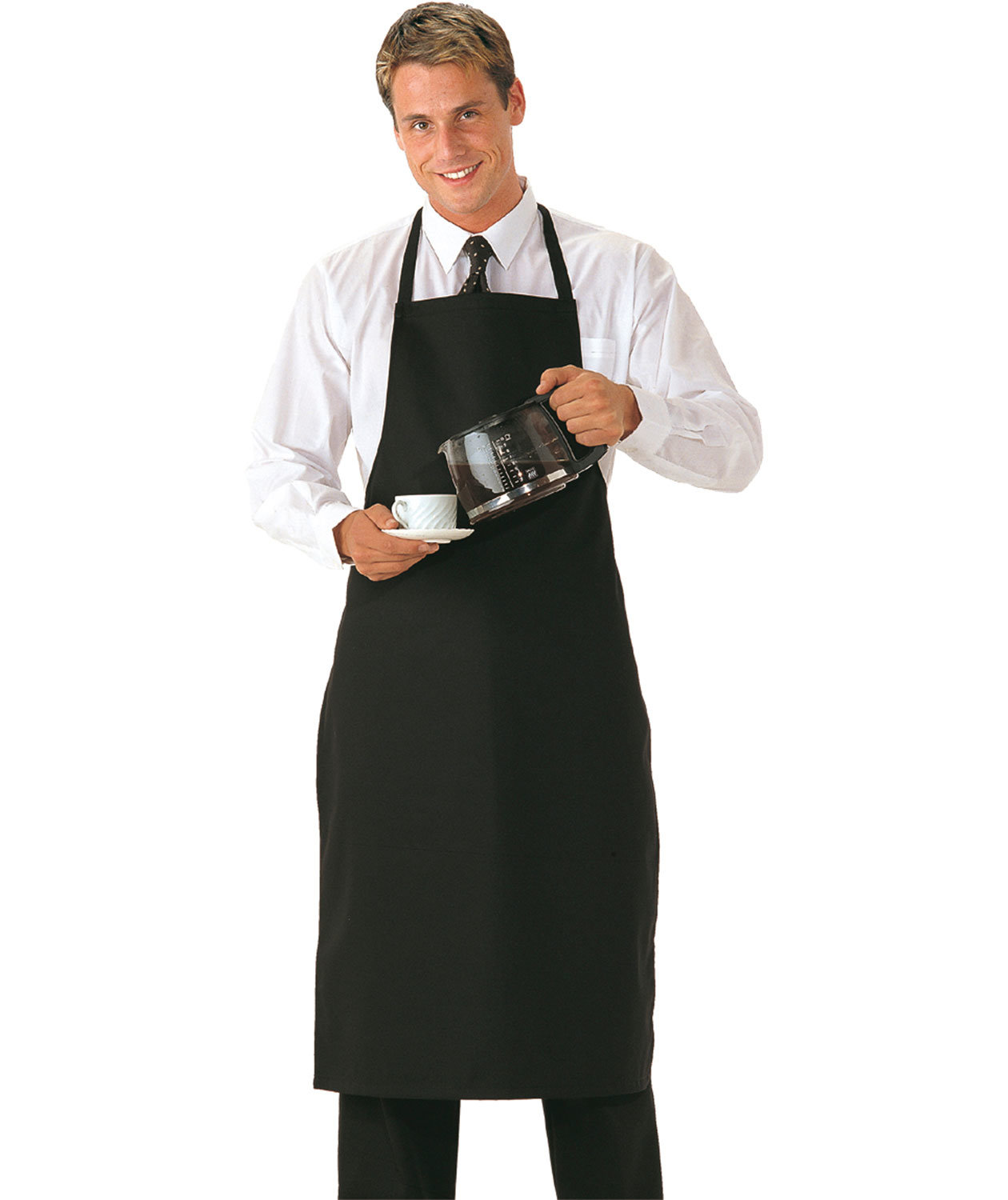 Portwest S841 br&ouml;stlappsf&ouml;rkl&auml;de, Svart