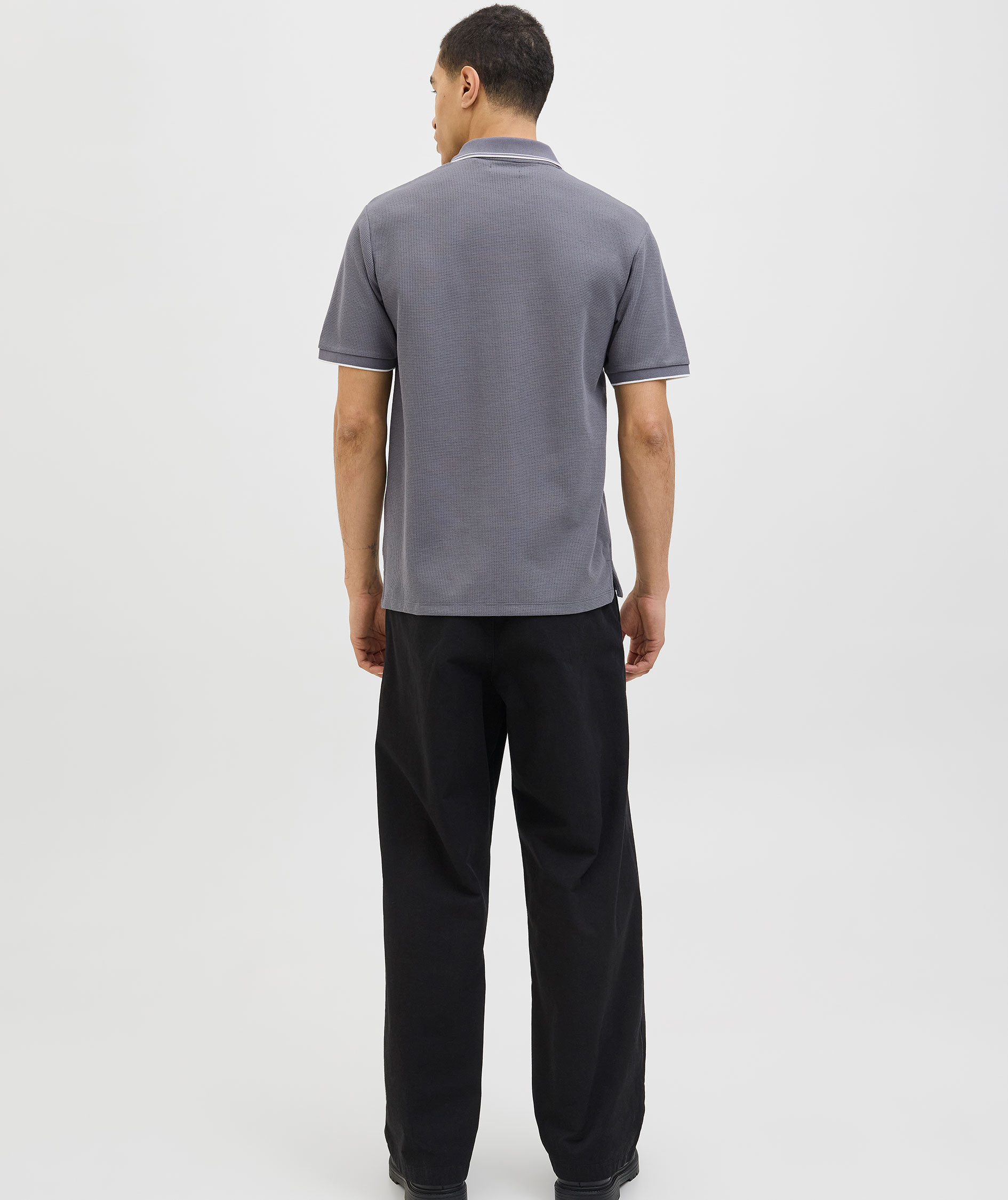 Jack & Jones JJEAUSTIN Polo T-skjorte, Castlerock, large image number 2