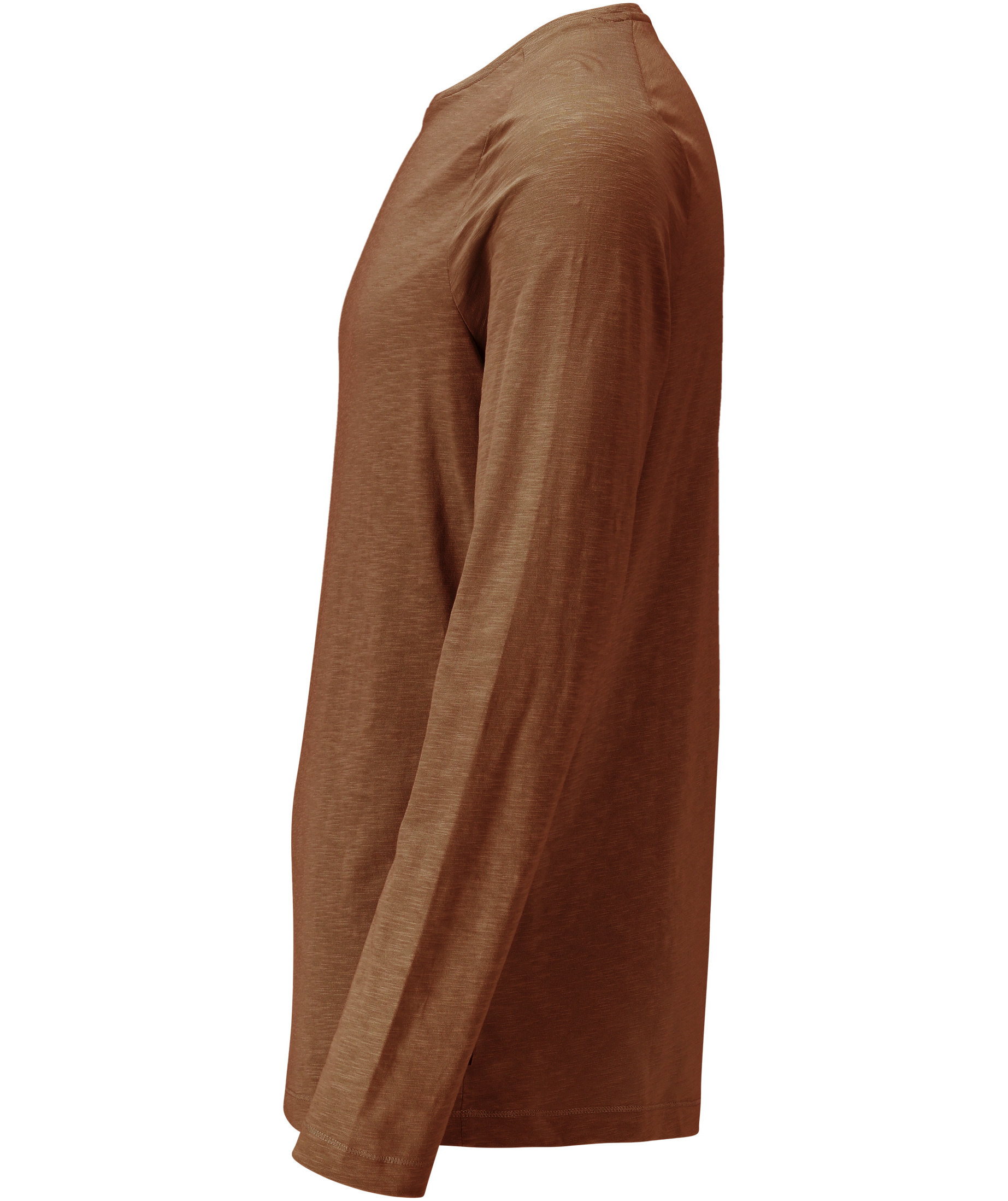 Mascot Customized lang&aelig;rmet T-shirt, N&oslash;ddebrun, large image number 3