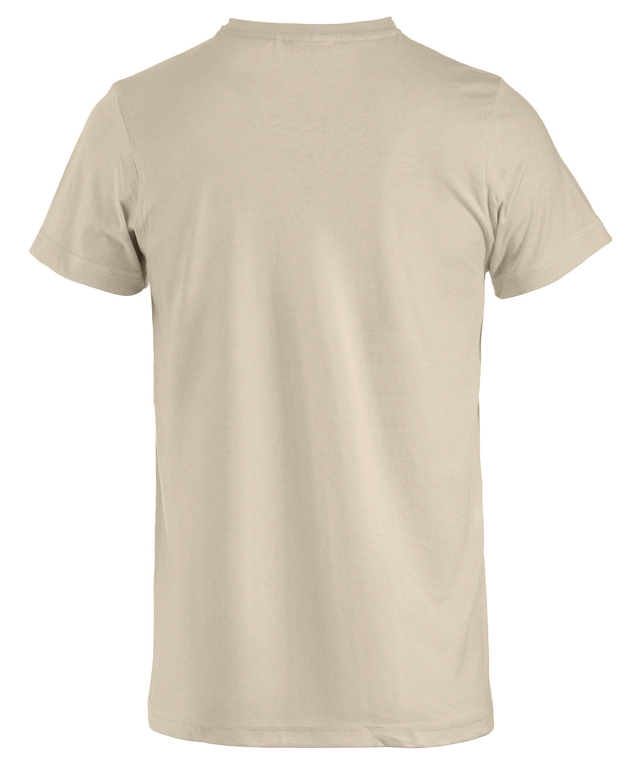 Clique Basic T-shirt, Ljus Khaki, large image number 2