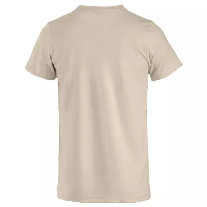 Clique Basic T-shirt, Ljus Khaki, large image number 2