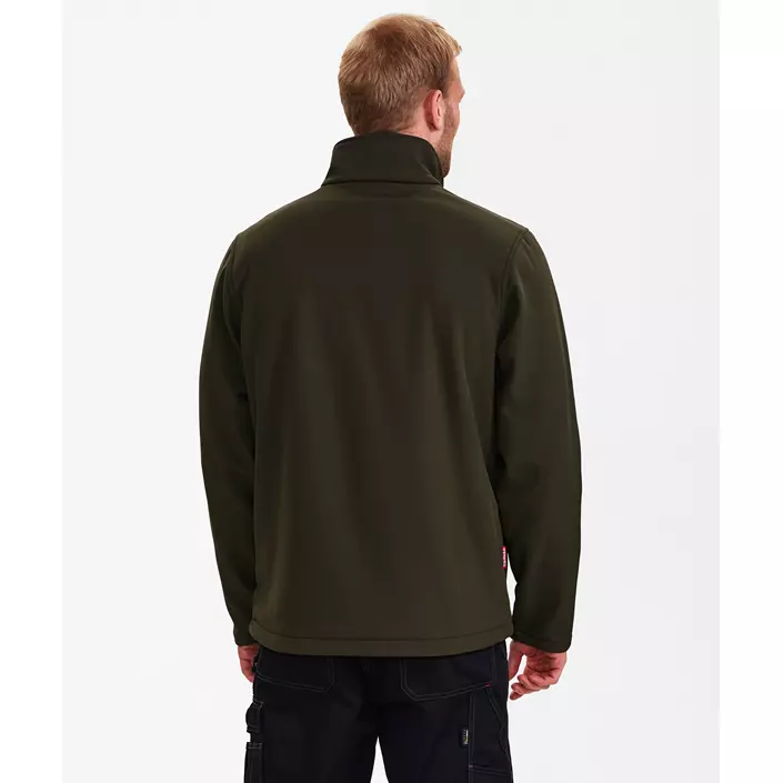 Engel Extend softshell jacket, Forest green, large image number 3