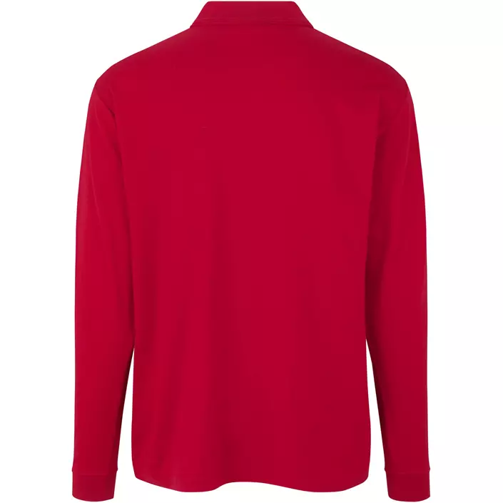 ID PRO Wear  long-sleeved Polo shirt, Red, large image number 1