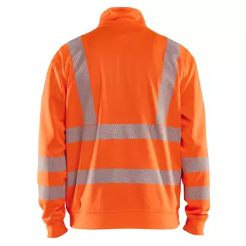 Blåkläder half zip sweatshirt, Hi-vis Orange