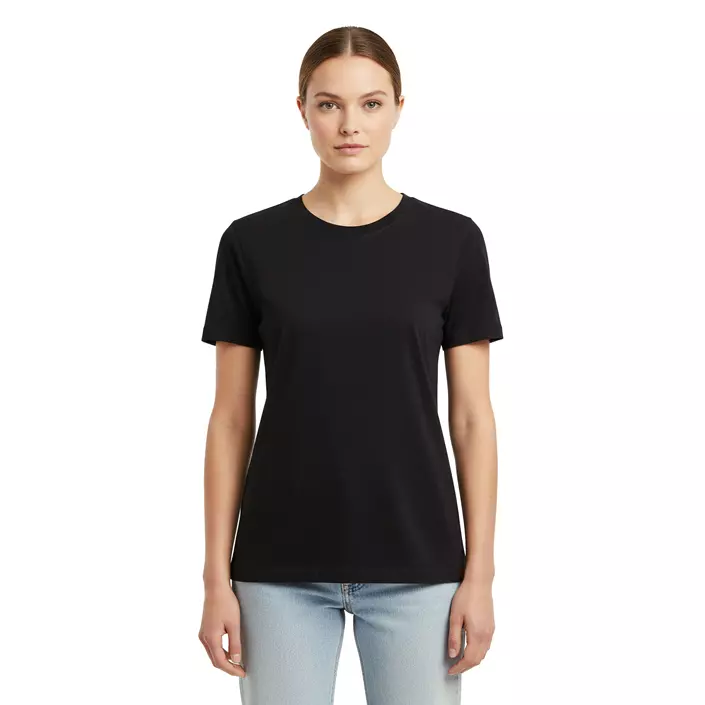 Westborn Basic dame T-shirt, Black, large image number 1