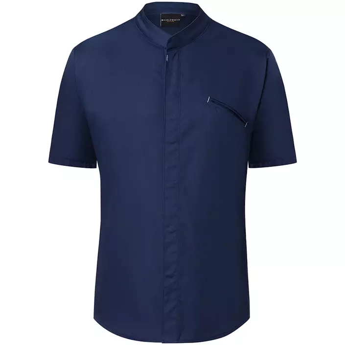 Karlowsky Modern-Touch kortærmet kokkejakke, Navy, large image number 0