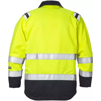 Fristads Flamestat jacket 4175, Hi-vis Yellow/Marine
